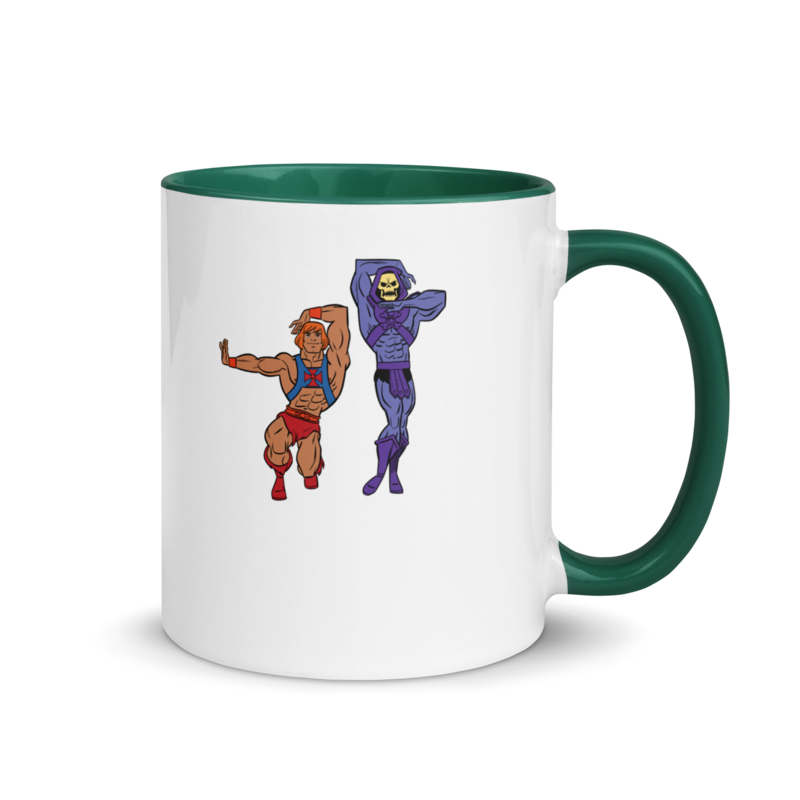 Eternia is Burning (Mug) - Dark Green
