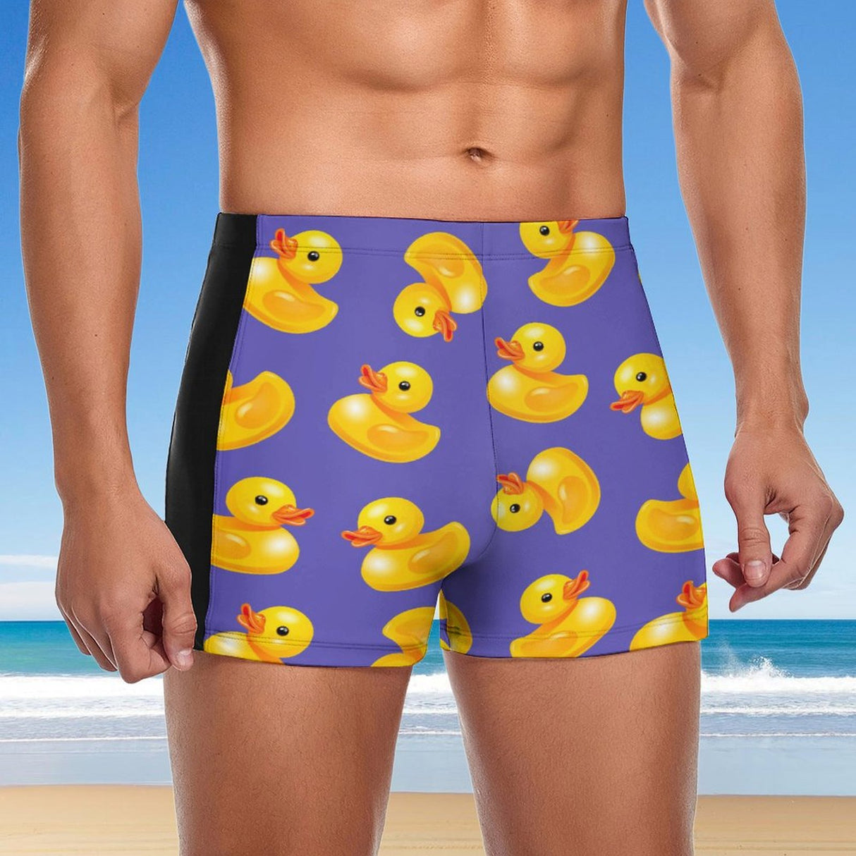 Rubber Ducky (Square Cut Trunks)
