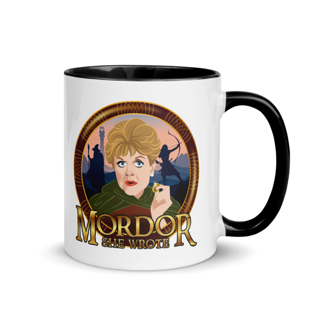 Mordor She Wrote (Mug) - Black