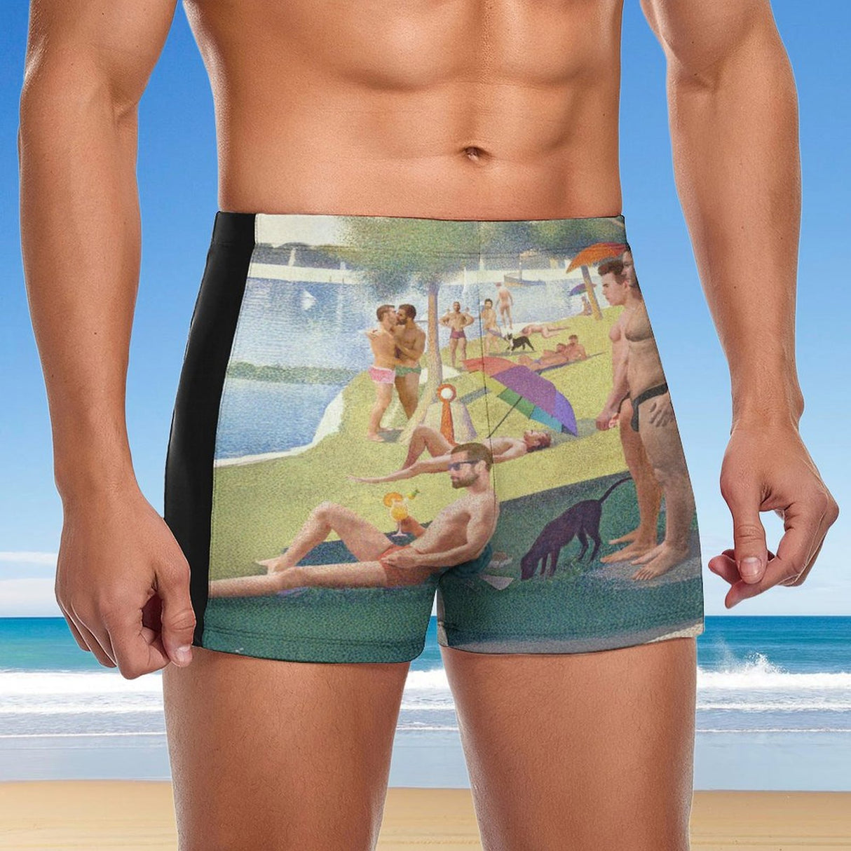 La Grande Jock (Square Cut Trunks)