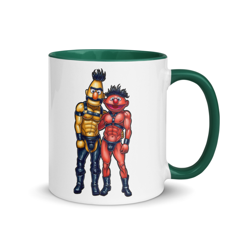 Bathtub Buddies (Mug) - Dark Green