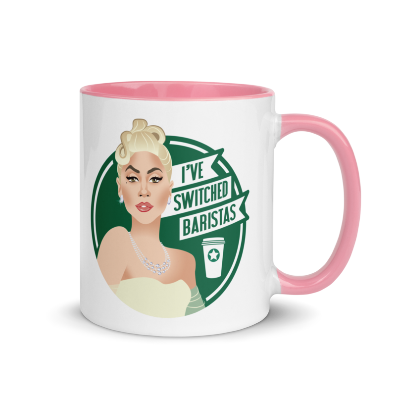 I've Switched Baristas (Mug) - Pink