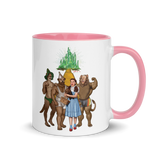 Lions and Otters and Bears, Oh my! (Mug) - Pink