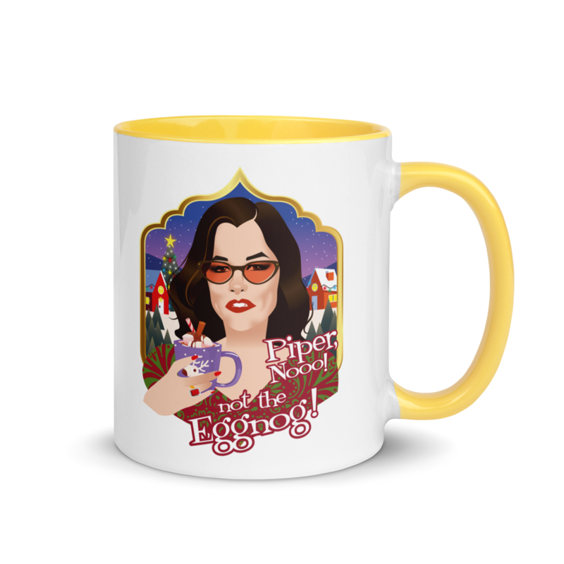 Piper Not the Eggnog! (Mug) - Yellow