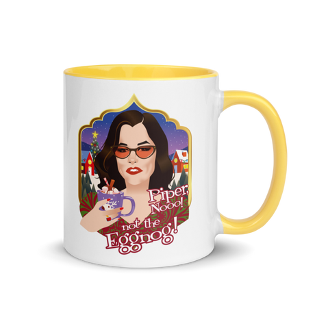 Piper Not the Eggnog! (Mug) - Yellow