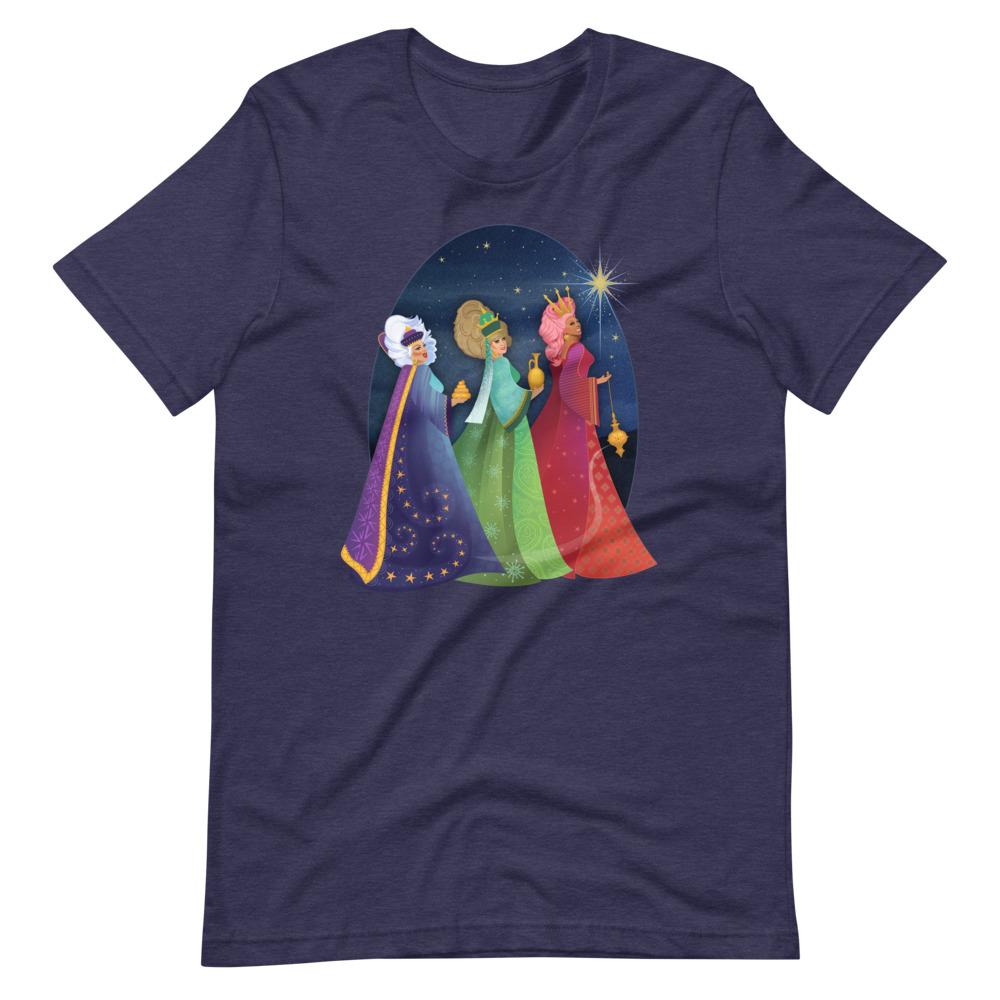 3 Wise Queens-Christmas T-Shirts-Swish Embassy