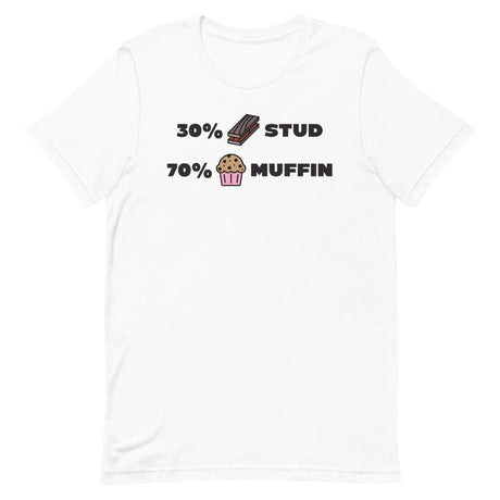 30% Stud 70% Muffin-T-Shirts-Swish Embassy