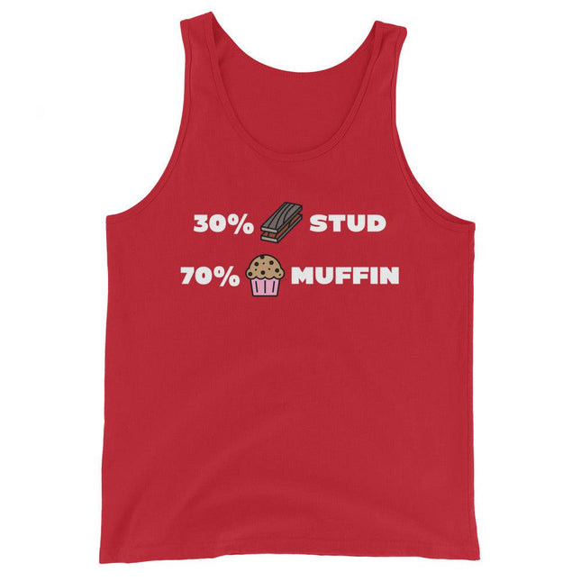 30% Stud 70% Muffin (Tank Top)-Tank Top-Swish Embassy
