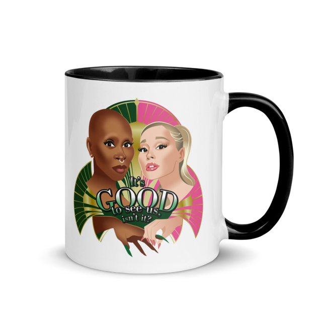 It's Good to See Us (Mug) - Black