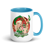 I See Me Under the Mistletoe (Mug) - Blue