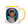 Queen of the Night (Mug) - Yellow