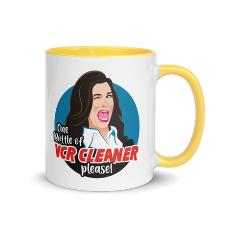 VCR Cleaner (Mug) - Yellow