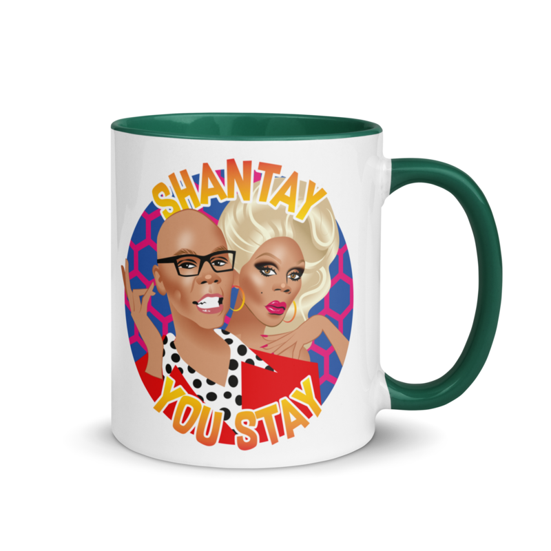 Shantay on the Runway (Mug) - Dark Green