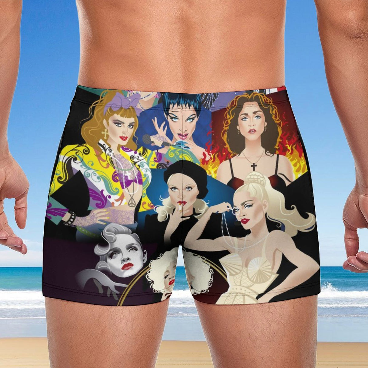 Material Girl (Square Cut Trunks)
