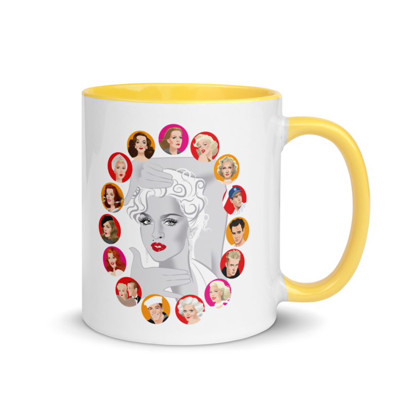 Dietrich and DiMaggio (Mug) - Yellow