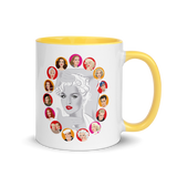 Dietrich and DiMaggio (Mug) - Yellow