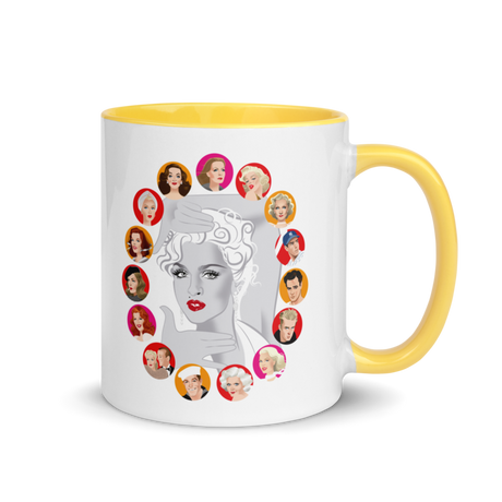 Dietrich and DiMaggio (Mug) - Yellow