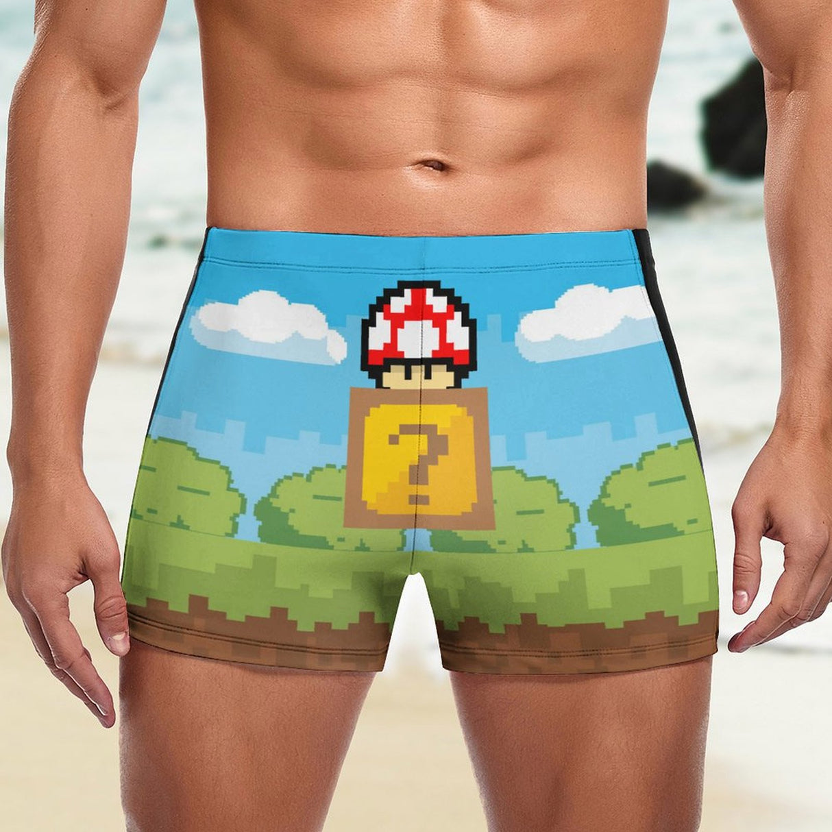 Super Daddy (Square Cut Trunks)