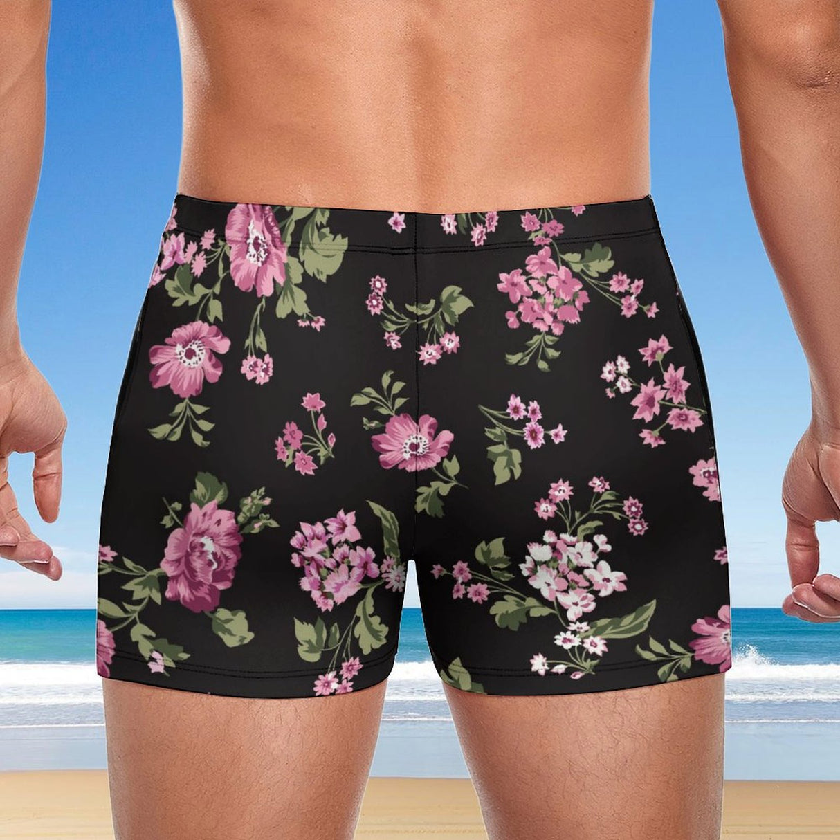 Hint of Floral (Square Cut Trunks)