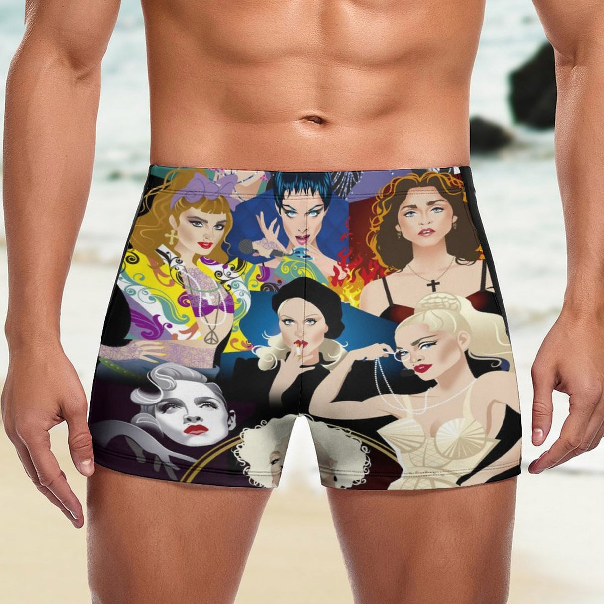 Material Girl (Square Cut Trunks)