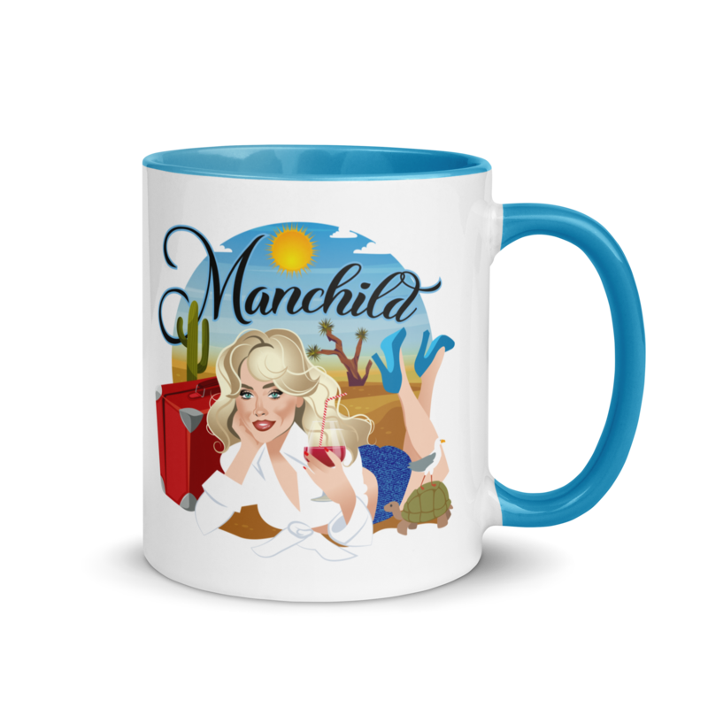Manchild (Mug) - Blue