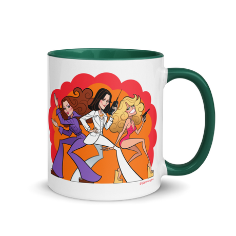 Angels (Mug) - Dark Green