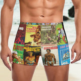 Vintage Pulp (Square Cut Trunks)
