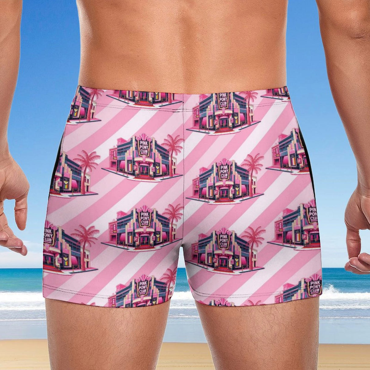 Pink Pony Club (Square Cut Trunks)