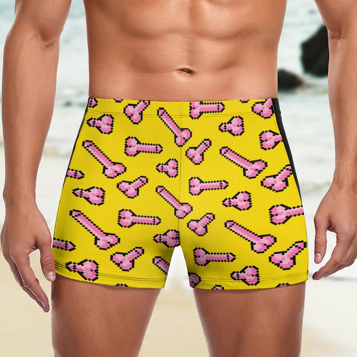 8bit Score (Square Cut Trunks)