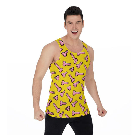 8bit Score (Allover Tank Top)-Allover Tank Top-Swish Embassy