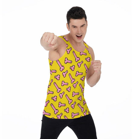 8bit Score (Allover Tank Top)-Allover Tank Top-Swish Embassy