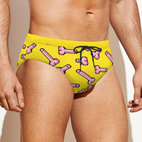 8bit Score (Swim Briefs)-Swim Briefs-Swish Embassy