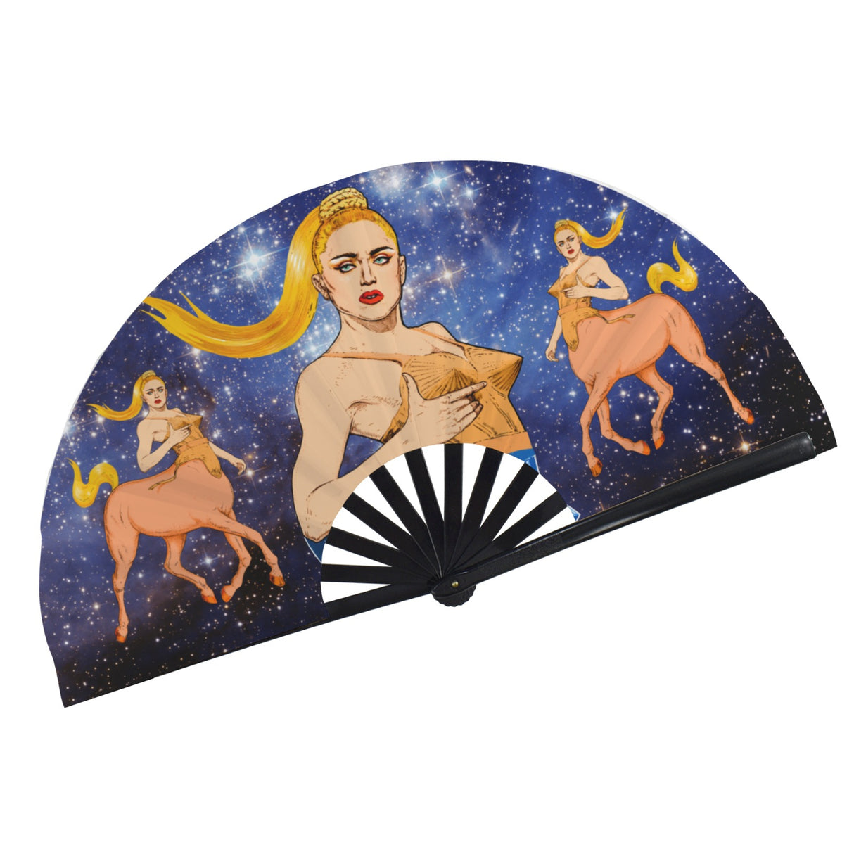Like a Centaur (Folding Clack Fan)