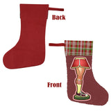 A Christmas Lamp (Sequin Christmas Stocking)-Christmas Stockings-Swish Embassy