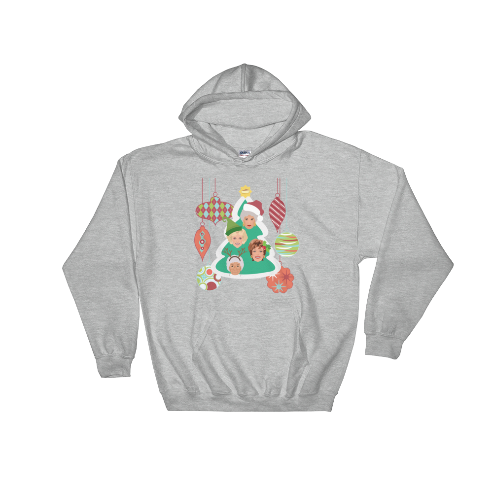 A Golden Christmas (Hoodie)-Hoodie-Swish Embassy