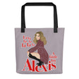 A Little Bit Alexis (Tote bag)-Bags-Swish Embassy