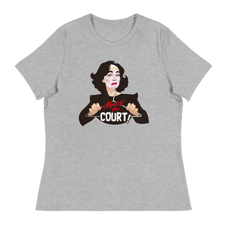 Abort the Court (Women's Relaxed T-Shirt)-Women's T-Shirts-Swish Embassy