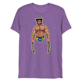 Adamantium Hands (Triblend)-Triblend T-Shirt-Swish Embassy