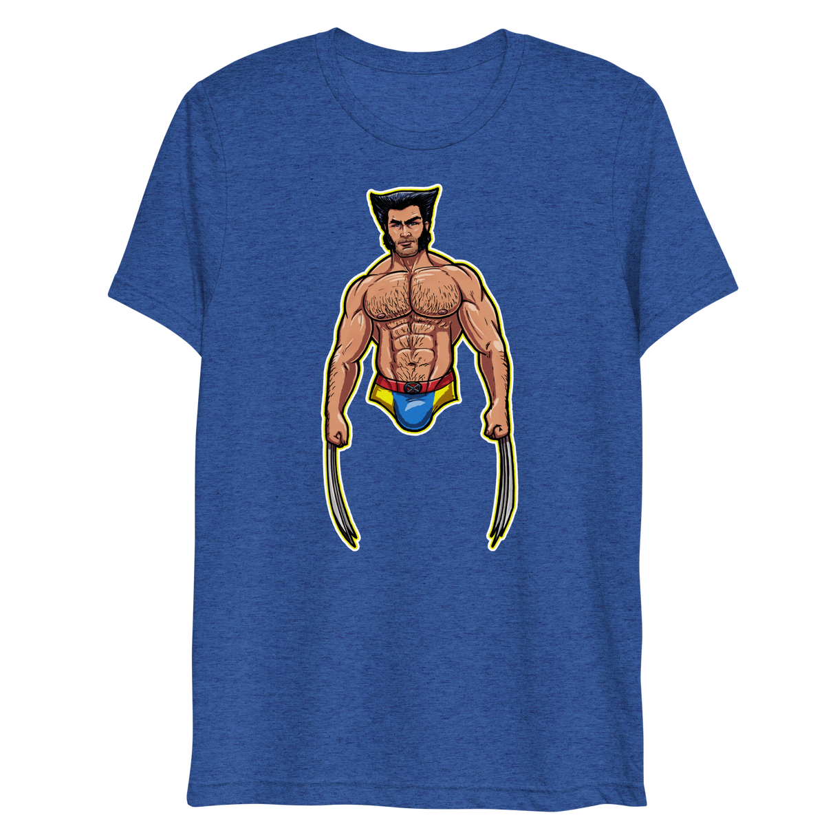 Adamantium Hands (Triblend)-Triblend T-Shirt-Swish Embassy