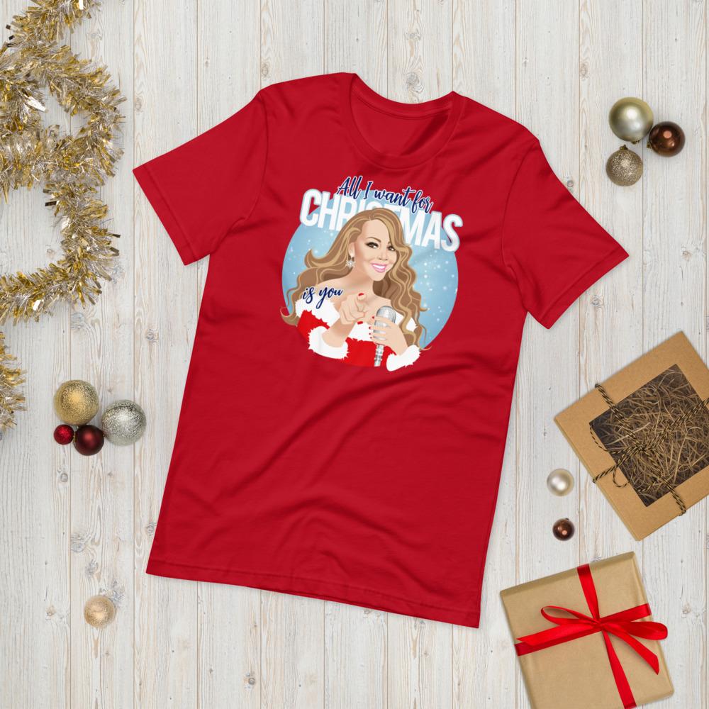 All I Want-Christmas T-Shirts-Swish Embassy