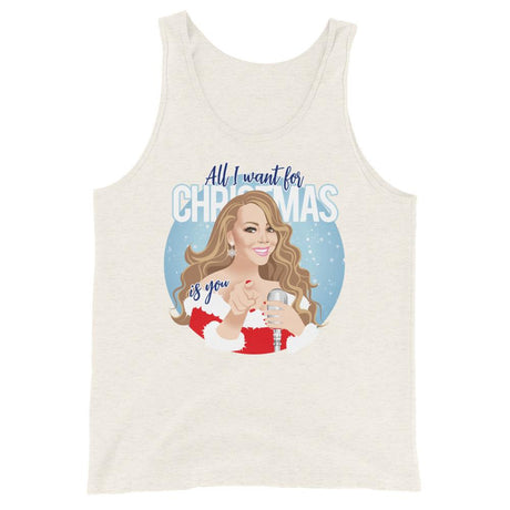 All I Want (Tank Top)-Christmas Tank Tops-Swish Embassy
