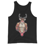 All the Reindeer Loved Him (Tank Top)-Christmas Tank Tops-Swish Embassy