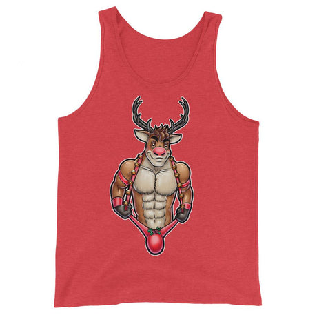 All the Reindeer Loved Him (Tank Top)-Tank Top-Swish Embassy