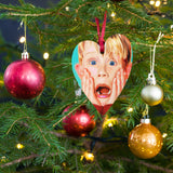 Alone Again (Ornament/Fridge Magnet)-Wood Ornament-Swish Embassy