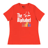 Alphabet Mafia (Women's Relaxed T-Shirt)-Women's T-Shirts-Swish Embassy