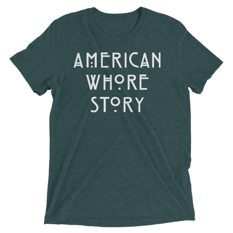 American Whore Story (Triblend)-Triblend T-Shirt-Swish Embassy