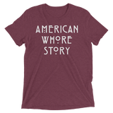 American Whore Story (Triblend)-Triblend T-Shirt-Swish Embassy