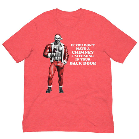 Backdoor Chimney-Christmas T-Shirts-Swish Embassy
