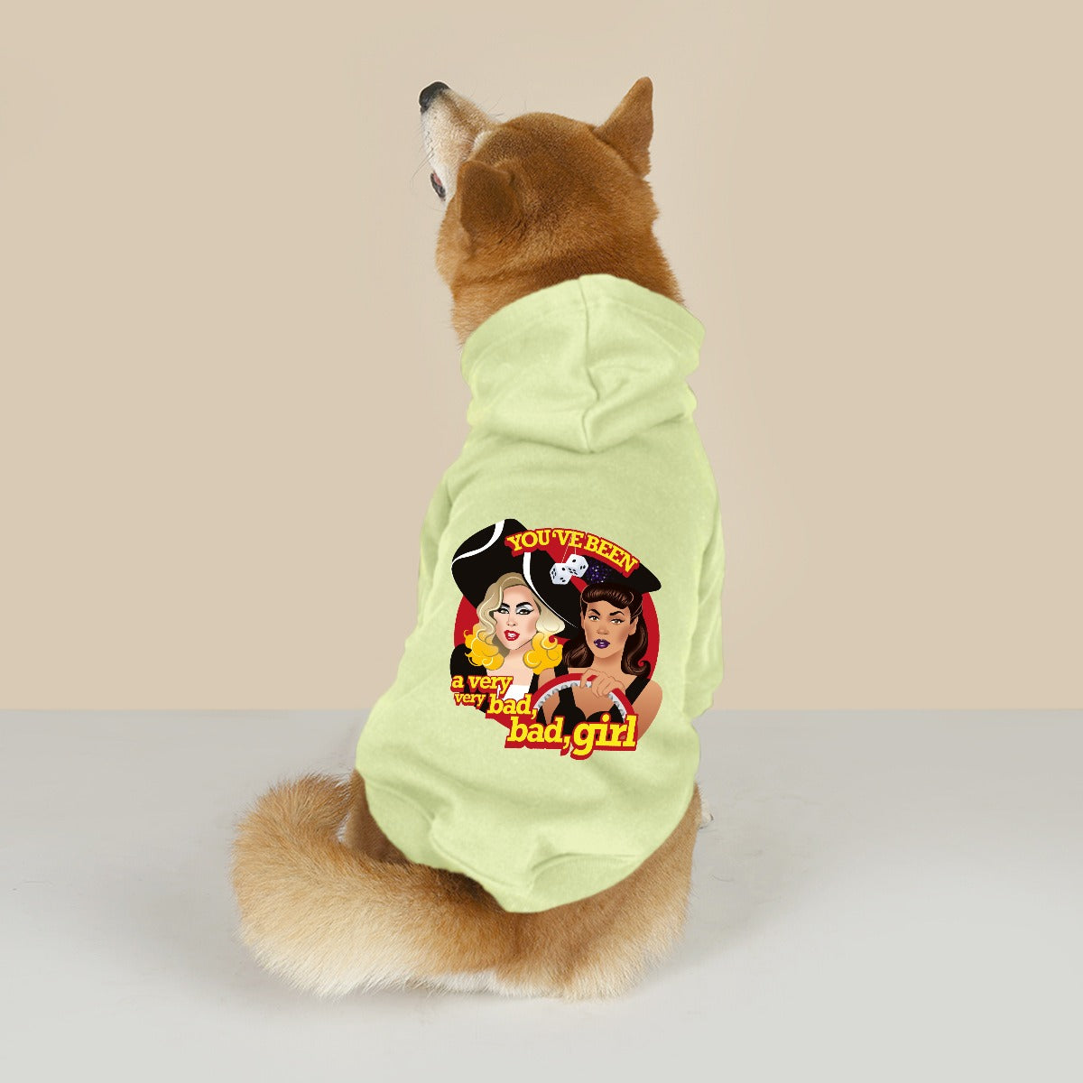 Bad Girl (Pet Hoodie)-Pet Hoodie-Swish Embassy