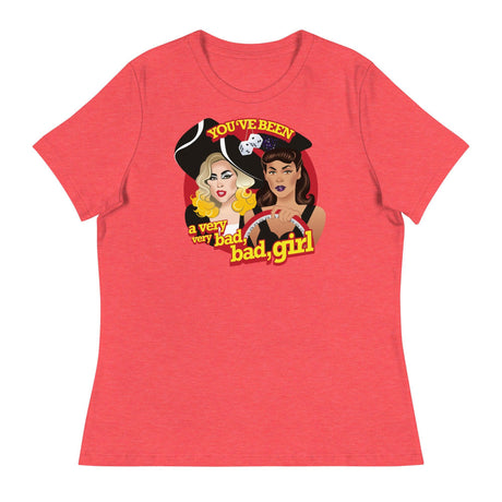 Bad Girl (Women's Relaxed T-Shirt)-Women's T-Shirts-Swish Embassy